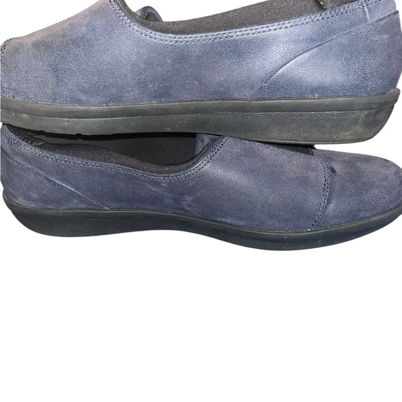 Clarks‎ Blue Slip-On Loafers Cloud Steppers - Picture 2 of 4